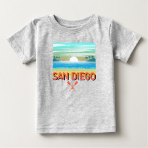 San Diego Design - T-shirt Baby Fine Jersey