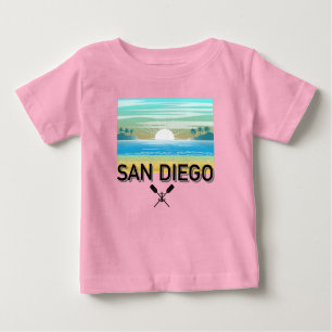 San Diego Design - T-shirt Baby Fine Jersey