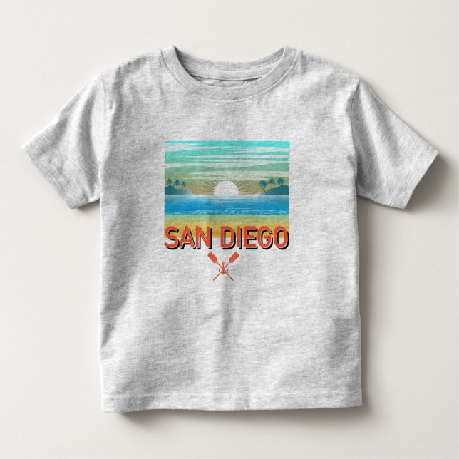 San Diego Design - T-shirt Jersey fin Toddler (Devant)