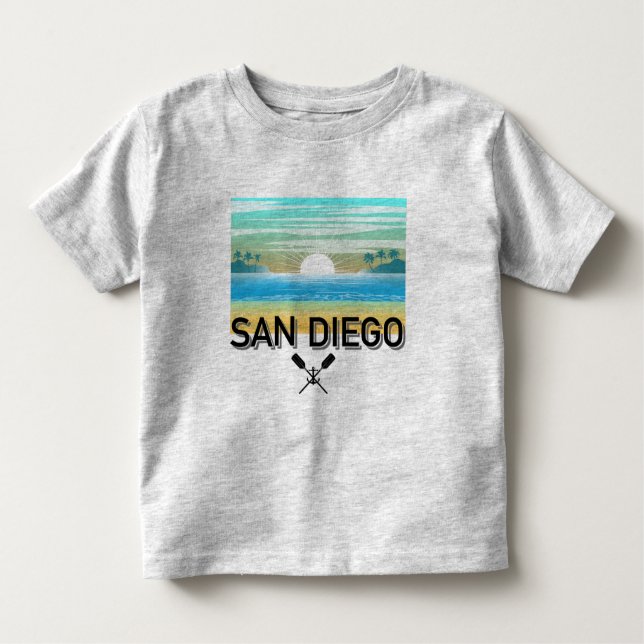 San Diego Design - T-shirt Jersey fin Toddler (Devant)