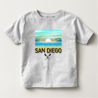 San Diego Design - T-shirt Jersey fin Toddler