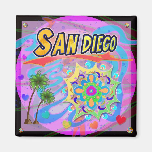 San Diego Magnet de progrès (Devant)