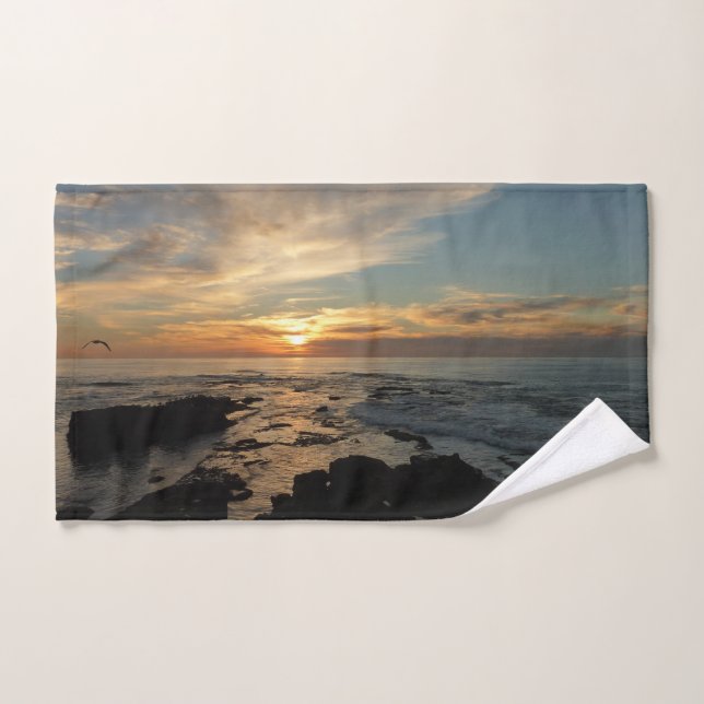 San Diego Sunset (Serviette à main)