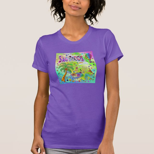 San Diego Timeless Melody T-Shirt (Devant)