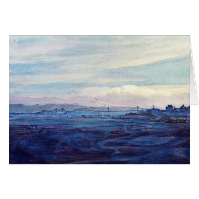 San Francisco Bay 3, Blue Angels 1984 (Devant horizontal)