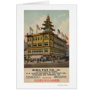 San Francisco, CAChinatown AdSing grosse Cie.