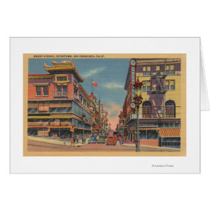 San Francisco, CAGrant Avenue à Chinatown