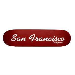 San Francisco, California Skateboard