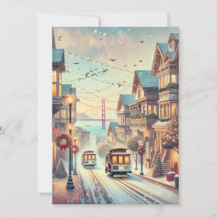 San Francisco, Carte de vacances minimaliste