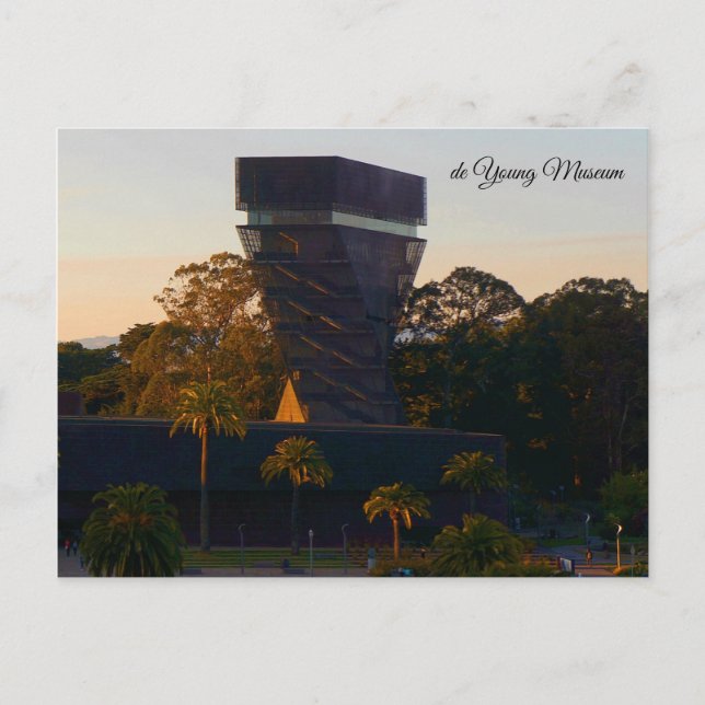 San Francisco de Young Museum #3-2 Carte postale (Devant)