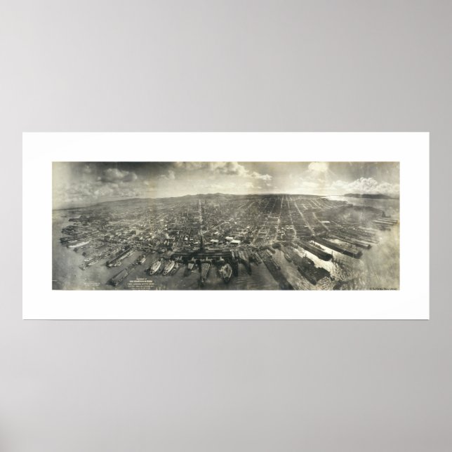 San Francisco en ruines, 1906 Poster (Devant)