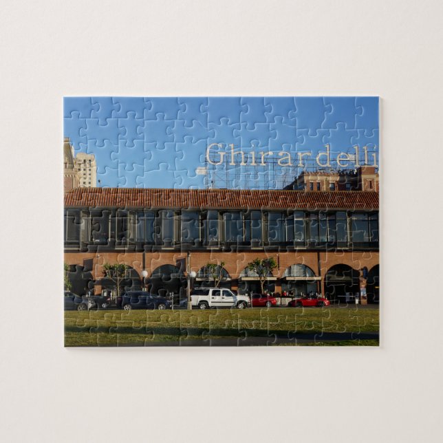 San Francisco Ghirardelli Carré Jigsaw Puzzle (Horizontal)