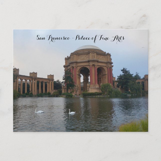 San Francisco Palace of Fine Arts #5 Carte postale (Devant)