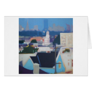 San Francisco Skyline (bleu)