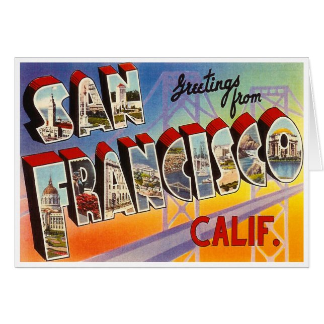 San Francisco vintage (Devant Horizontal)