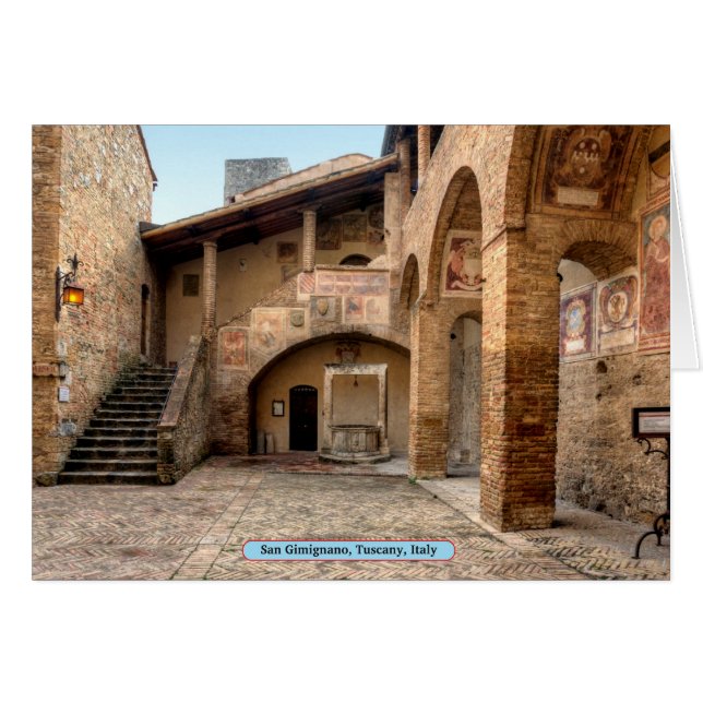 San Gimignano, Toscane, Italie (Devant horizontal)
