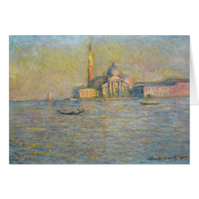 San Giorggio Maggiore - Claude Monet (Devant horizontal)