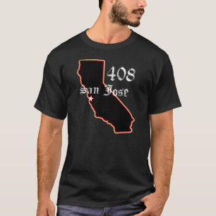 San Jose, 408 — T-Shirt