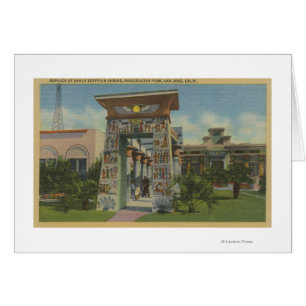 San Jose, CA - reproduction de tombeau égyptien