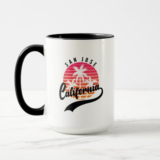 San Jose, Californie Mug (Gauche)