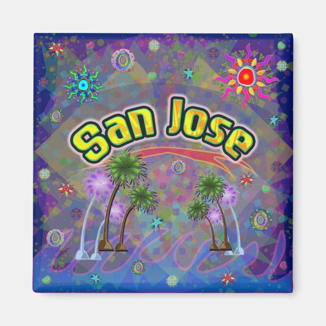 San Jose Noble Voyage Magnet (Devant)