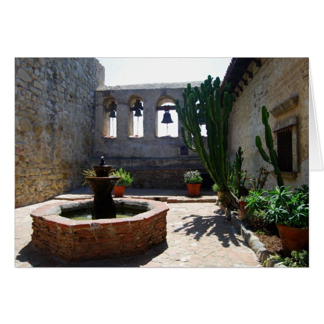 San Juan Capistrano Mission Cour (Devant horizontal)