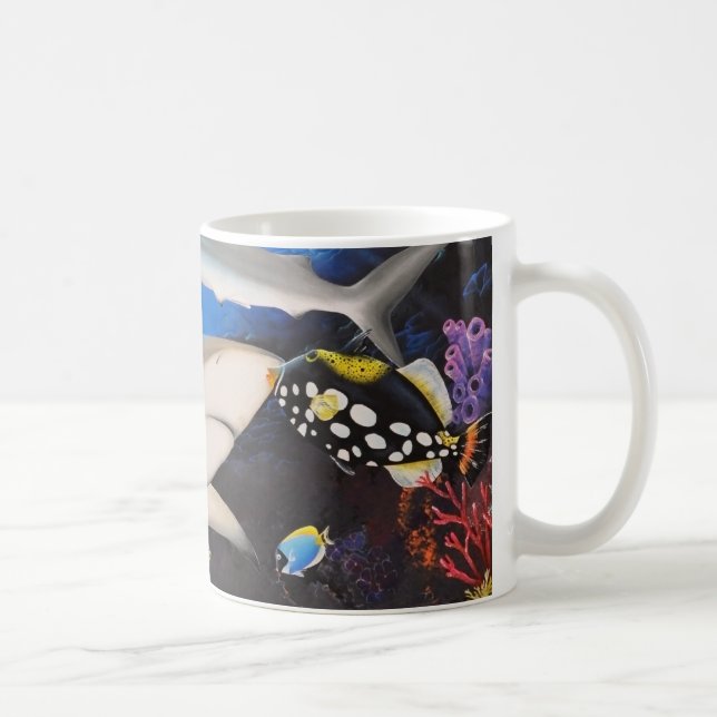 Sanctuaire du requin, tasse de café (Droite)