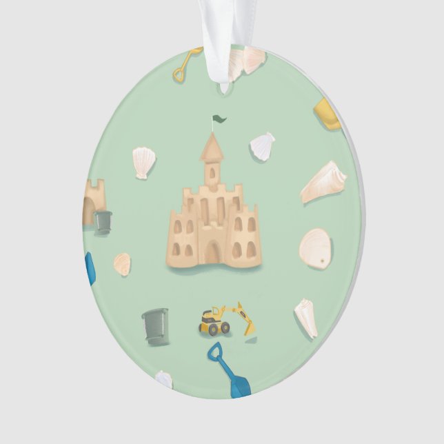 Sand Castle Architect Beach House Personnalisable (devant)