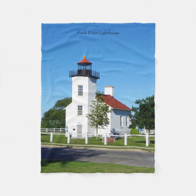 Sand Point Lighthouse polaire couverture (Devant)