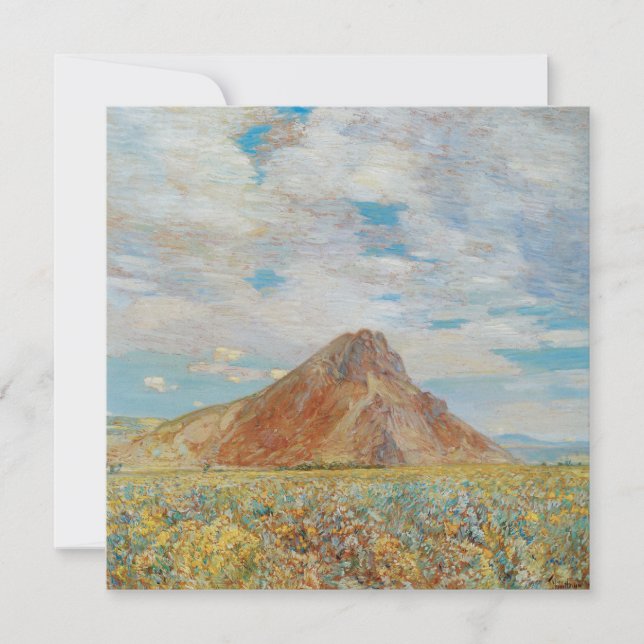 Sand Springs Butte par Childe Hassam, Art ancien (Devant)