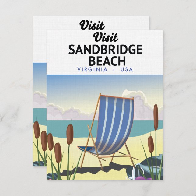 Sandbridge Beach Virginia USA, (Devant / Derrière)