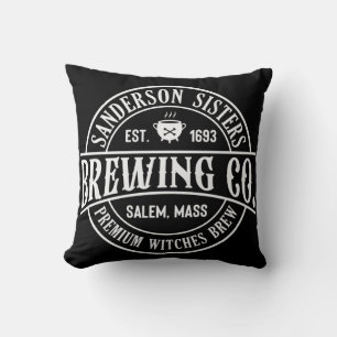 Sanderson Sisters Brewing Co. Coussin