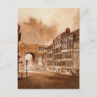 Sandhill Newcastle sur la carte postale Tyne