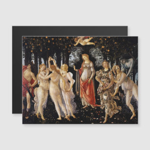 Sandro Botticelli - Carte magnétique La Primavera