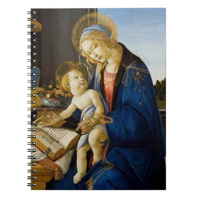 Sandro Botticelli Madonna du livre Enfant Jésus (Devant)