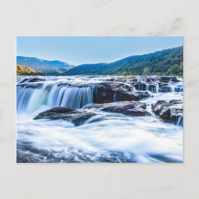 Sandstone Falls, West Virginia Carte postale (Devant)