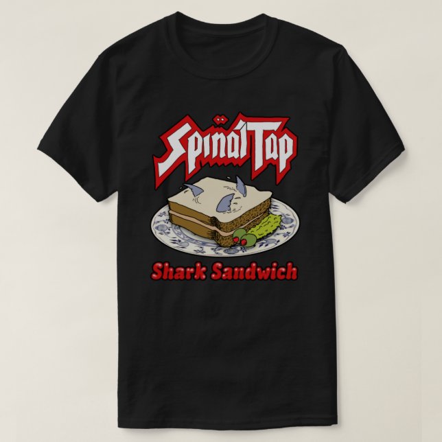 Sandwich au requin-filet spinal T-shirt classique (Design devant)