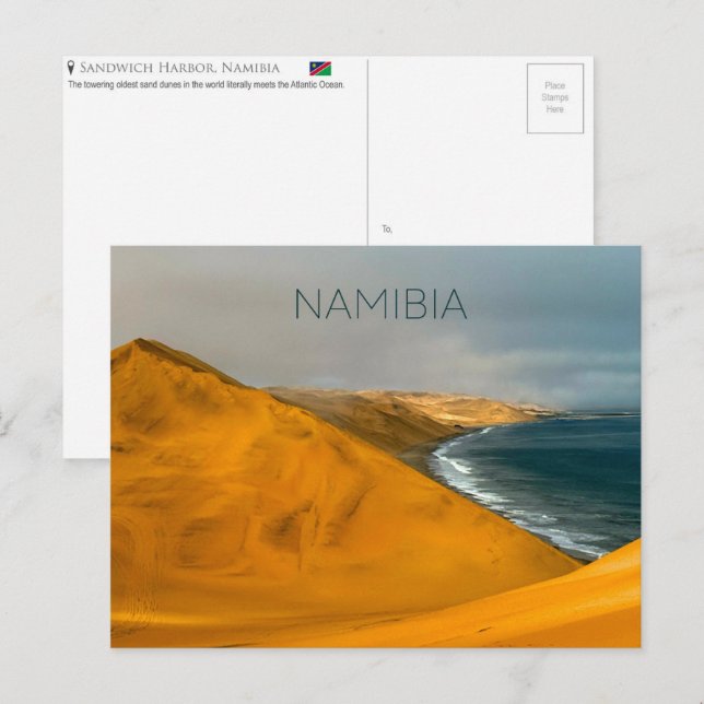 Sandwich Harbour, Namibie Carte postale (Devant / Derrière)