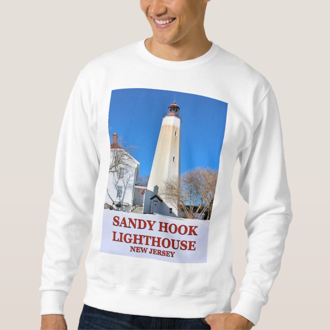Sandy Hook Lighthouse, Sweatshirt du New Jersey (Devant)