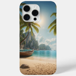"Sandy Serenity : Beach coque iphone Design"