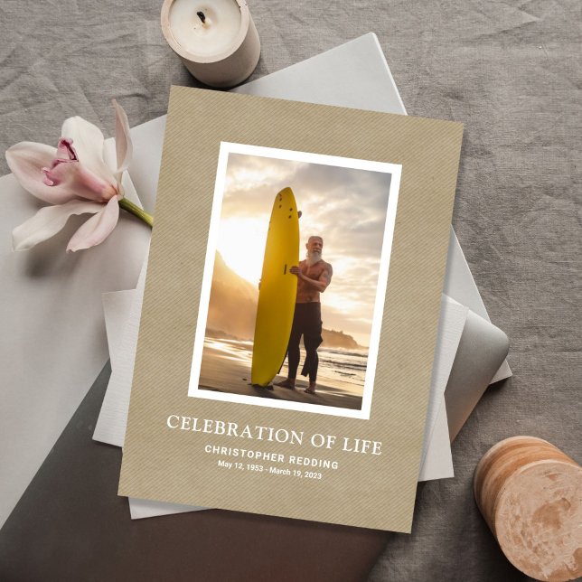 Sandy Shore Photo Memorial Programme (Créateur téléchargé)