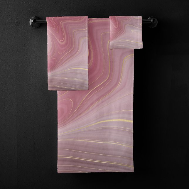 Sangria Strata | Moody Pink and Purple Luxe Agate (Créateur téléchargé)