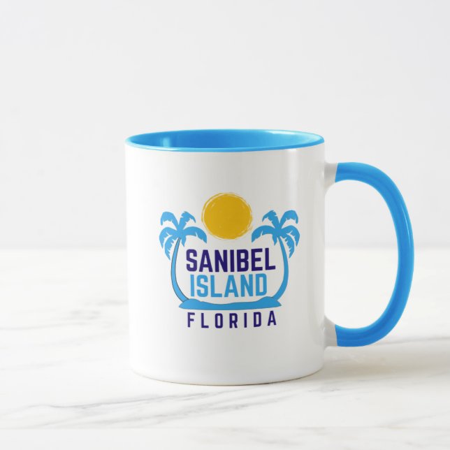 Sanibel Island Floride Café Mug (Droite)