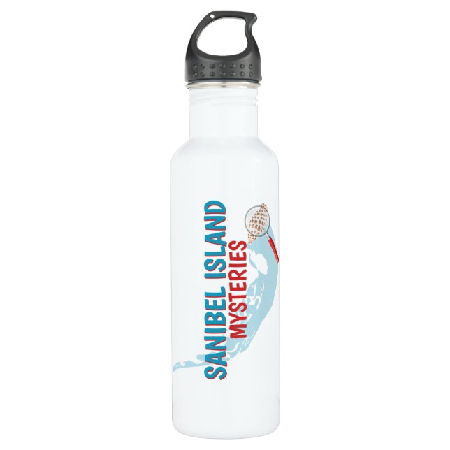 Sanibel Island Mysteries bouteille d'eau 24 oz. (Devant)
