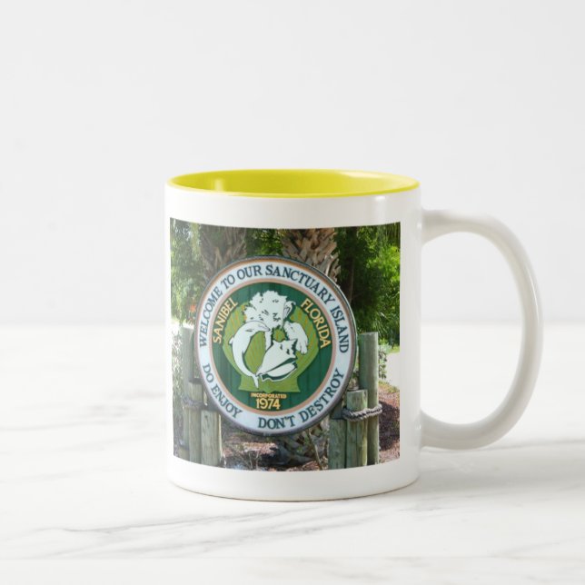 Sanibel Sign Mug (Droit)