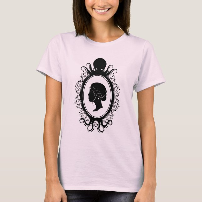 Sans âmes : T-shirt Alexia Cameo Octopus (Devant)
