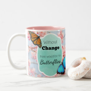 Sans changement papillon ne cite pas la tasse rose