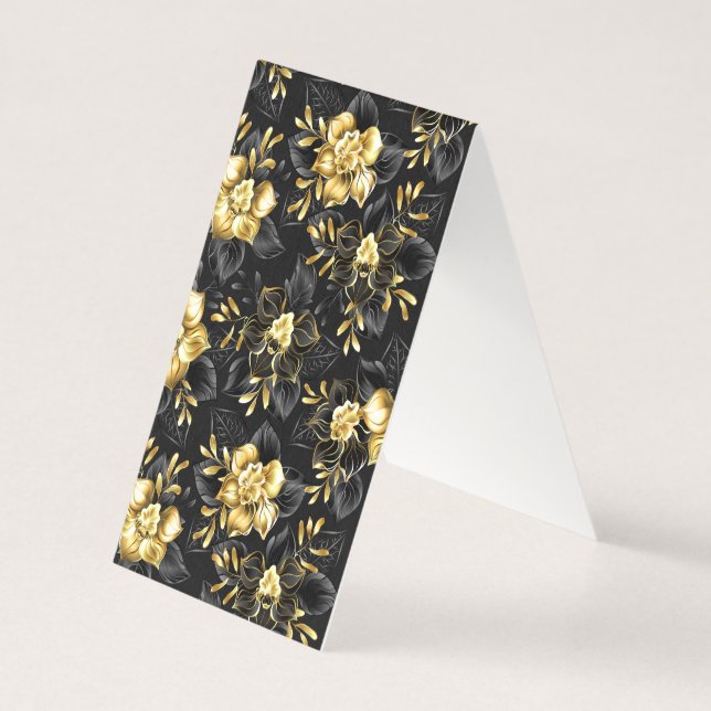 Sans couture avec orchidées de bijoux (Back)