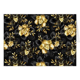 Sans couture avec orchidées de bijoux