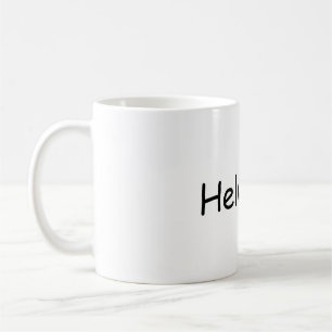 Sans la tasse helvetica